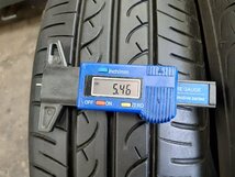 DF5423■155/65R14 75S　4本価格　YOKOHAMA BluEarth　送料無料 夏 ’20年 7.5分山 ワゴンR ムーブ デイズ パレット タント N-BOX ラパン_画像2