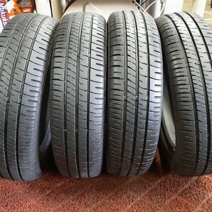 DF5424■155/65R14 75S 4本価格 DUNLOP ENASAVE EC204 送料無料 夏 ’20年 8分山 ワゴンR ムーブ デイズ パレット タント N-BOXの画像1