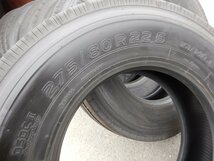 ほぼ未使用品 8本価格★パT8683■275/80R22.5 151/148J TOYO M102 2023年製 夏タイヤ★条件付送料無料★地山 トラック リブ 大型 TB_画像8