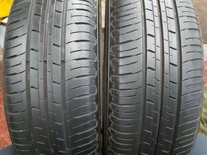 パF5481②■155/65R14 75S　2本のみ　BRIDGESTONE Ecopia EP150　送料無料 ’18年 7～8分山 ワゴンR ムーブ デイズ パレット タント N-BOX