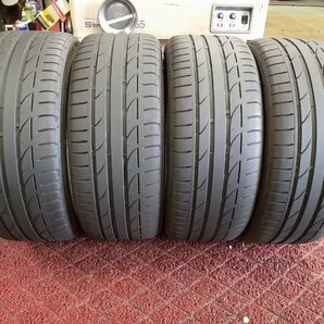 DF5455■225/40R19 93W 4本価格 BRIDGESTONE POTENZA S001 送料無料 夏 ’19年 7.5分山 RX-8 レヴォーグ ベンツ ボルボ VWの画像1