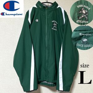 champion ナイロンジャケット　ナイロンパーカー　 ウインドブレーカー　サイズＬ