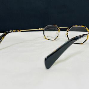 Yohji Yamamoto ヨウジ ヤマモト メガネフレーム YY1066 611 伊達眼鏡 未使用 美品 オクタゴン形 鼈甲柄 オシャレフレームの画像6
