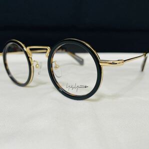 Yohji Yamamoto ヨウジ ヤマモト メガネフレーム YY1003 611 未使用 美品 伊達眼鏡 サングラス 丸メガネ 鼈甲柄の画像2