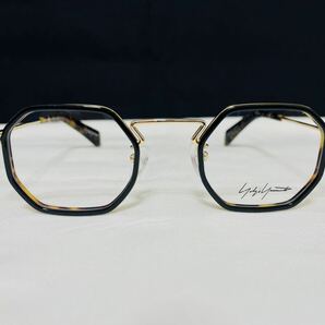 Yohji Yamamoto ヨウジ ヤマモト メガネフレーム YY1066 611 伊達眼鏡 未使用 美品 オクタゴン形 8角形の画像1
