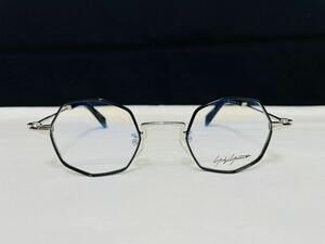 Yohji Yamamoto ヨウジ ヤマモト メガネフレーム YY1038 003 伊達眼鏡 未使用 美品 オクタゴン 8角形 人気フレーム