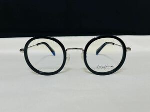 Yohji Yamamoto ヨウジ ヤマモト メガネフレーム YY1025 613 未使用 美品 伊達眼鏡 丸メガネ シルバー
