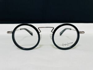 Yohji Yamamoto ヨウジ ヤマモト メガネフレーム YY1003 613 未使用 美品 伊達眼鏡 サングラス ラウンド 黒縁 ボストン 人気