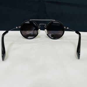 Yohji Yamamoto ヨウジ ヤマモト サングラス YY5010 001 未使用 美品 伊達メガネ シルバー ミラーレンズ の画像6