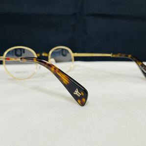 Yohji Yamamoto ヨウジ ヤマモト メガネフレーム YY1302 127 未使用 美品 伊達眼鏡 ラウンド サングラス 丸メガネゴールド 鼈甲柄の画像5