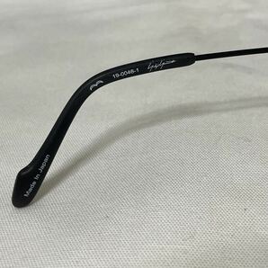 Yohji Yamamoto ヨウジ ヤマモト メガネフレーム 19-0046-1未使用 美品 伊達眼鏡 サングラス ラウンド ボストン メタルフレーム 人気モデルの画像8