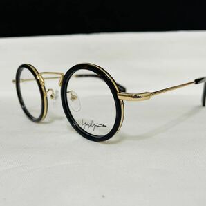 Yohji Yamamoto ヨウジ ヤマモト メガネフレーム YY1003 127 未使用 美品 伊達眼鏡 サングラス ゴールド 鼈甲柄 人気モデル オシャレの画像3