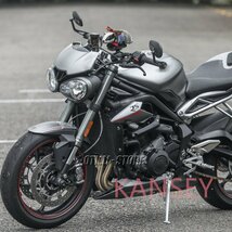 TRIUMPH トライアンフ デイトナ 675R ストリートトリプル 765 S/R/RS エンジンガード カバー 保護 プラスチック_画像3