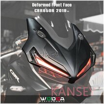 HONDA ホンダ CBR650R 2019-2022 フロントライト カバー フロントガラスバイザー フェアリング プラスチック_画像1