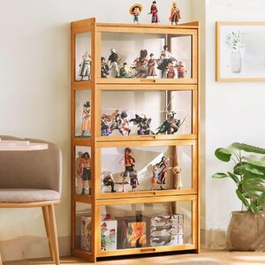  collection case glass case display rack figure case high capacity storage collection rack mostly. figure . correspondence transparent 