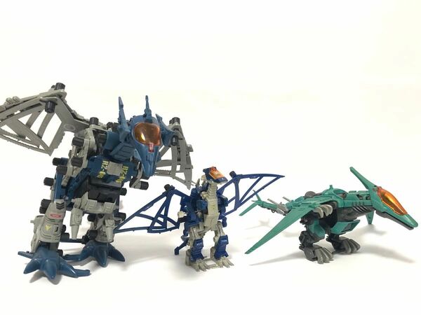 トミー 旧ゾイド ZOIDS 共和国飛行ゾイド 3体セット　ジャンク