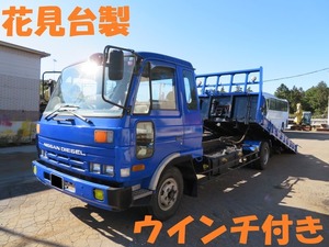 1991 Day産ディーゼル Condor 積載vehicle ボディーレストア済 花見台ローダー 作動確認動画 Buy Now Price諸費用込みです。