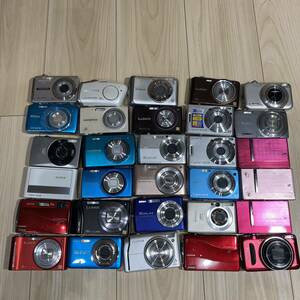  compact digital camera 30 pcs summarize digital camera Nikon OLYMPUS SONY FUJIFILM Canon CASIO PENTAX IXY EXLIM LUMIX operation not yet operation 