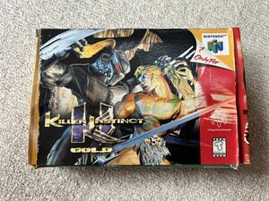 日本未発売 北米版 N64 キラーインスティンクト KILLER INSTINCT GOLD 動作確認済み