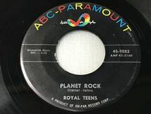Royal Teens/ABC-Paramount 45-9882/Short Shorts/Planet Rock/1957_画像5
