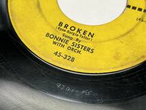 Bonnie Sisters/Rainbow 45-328/Cry Baby/Broken/1956_画像6