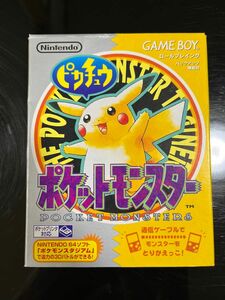 ★極美品★ゲームボーイ ポケットモンスター ピカチュウ ポケモン 任天堂 箱‐取説あり GAME BOY