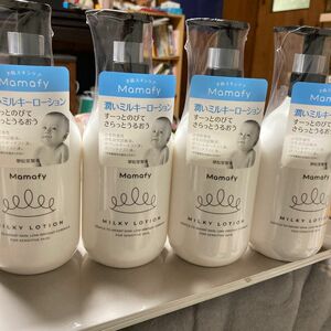 ママフィ　潤いミルキーローション　350ml 4本セット