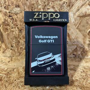 Zippo Volkswagen Golf GTI 自動車 コラボ 別注 限定 ジッポー 企業 ブランド ノベルティ フォルクスワーゲン ゴルフ