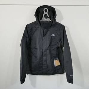 残1 日本未発売 US ノースフェイス 新品 防水 防風 レインジャケット 防水ジャケット レインウェア THE NORTH FACE S M 黒 ブラックの画像4