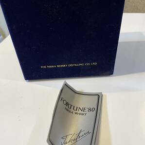 古酒 NIKKA WHISKY ニッカ ウイスキー FORTUNE '80 760ml 箱付き 未開栓長期保管品 液漏れ無し の画像6