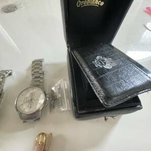 ジャンク品 腕時計 7個セット SEIKO アルマーニ オロビアンコ シチズン など 不動品 動作未確認の画像9