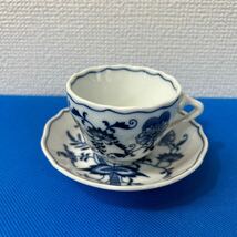 廃盤品【Blue Danube /ブルーダニューブ 】カップ&ソーサー ★エスプレッソ　カップ_画像1