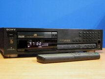 SONY★良品 メンテ済 動作良好★高音質 CDプレーヤー★簡易リモコン付★CDP-591_画像1