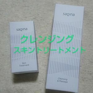 サキナSAQINA　クレンジング＆マッサージN、スキントリートメント