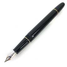 1円スタート MONTBLANC モンブラン 万年筆 マイスターシュテック 4810 ペン先14K 585刻印 M 筆記用具 1スタ 24d菊E _画像2