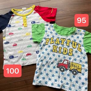 半袖Tシャツ 95と100