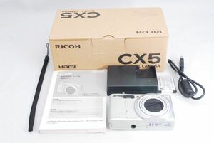 ■美品動作確認済み■ リコー RICOH CX5 コンパクトデジタルカメラ【元箱付き】#A2324