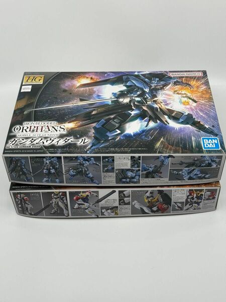 鉄血のオルフェンズ　hg ガンダムバルバトスルプス　ガンダムヴィダール　二点セット