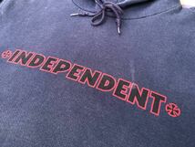 90s【Lee】INDEPENDENT P/O HOODIE★size:L 当時物/インディペンデント/パーカー/90年代/オールドスケート/ビンテージ_画像5