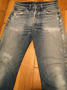 70s【Levis】501 BLUE SINGLE★サイズ不明 W約72㎝ リーバイス/66前期/シングル/70年代/ビンテージ/リサイズ/ダメージあり/状態考慮