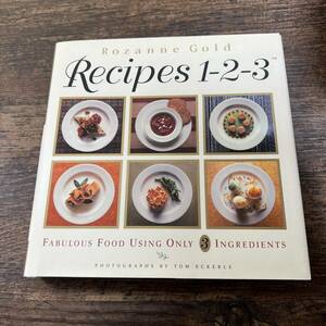 K-3120■Recipes 1-2-3(Rozanne Gold)■料理レシピ 洋食レシピ 英語書籍