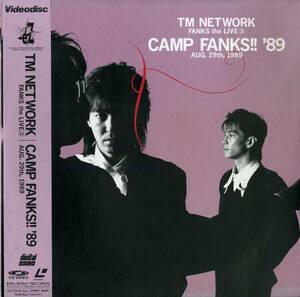 B00181596/LD/TMネットワーク「Camp Fanks !! 89 / Fanks The Live 3 (AUG. 29th、1989)」