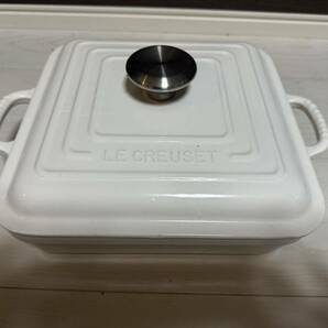 ル・クルーゼ  LE CREUSET スクエア鍋  未使用  の画像1