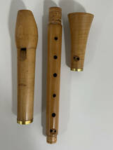 【アルトリコーダー】MOECK メック 木製 長さ:約49cm 笛 中古_画像2