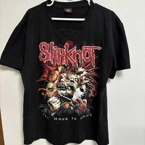 Tシャツ　slipknot バンド ロック 古着 半袖Tシャツ