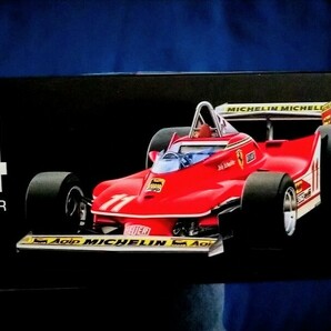 1円スタート【1/12スケール タミヤ フェラーリ312T4 】 未組立／送料無料／TAMIYA プラモデル No35 Ferrari 2007年製 田宮模型の画像6