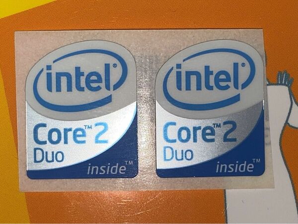 Core 2 Duo シール2枚