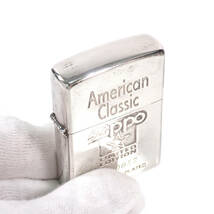 Zippo American Classic LIMITED EDITION SILVER PLATED 1994年 ジッポ レギュラー アメリカンクラシック_画像6