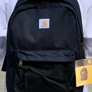 送料無料 新品未使用 CARHARTT 10030101 Trade Backpack Black カーハート バックパック リュックサック デイパックの画像5