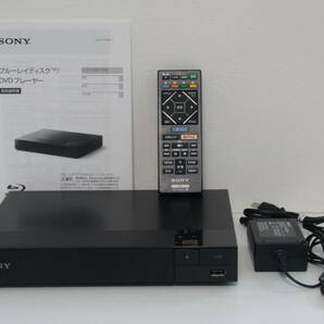 【即決・送料無料】SONY BDP-S1500 ソニー ブルーレイディスク/DVDプレーヤー 専用リモコン（RMT-VB101J）ACアダプタ（AC-M1208WW）付属